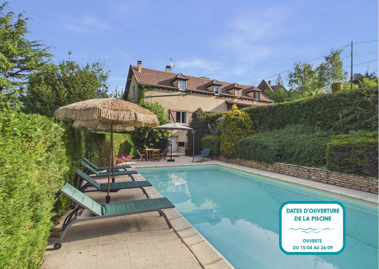 Großes Familienhaus mit Pool für 12 Personen in Sarlat-la-Canéda, Périgord Noir
