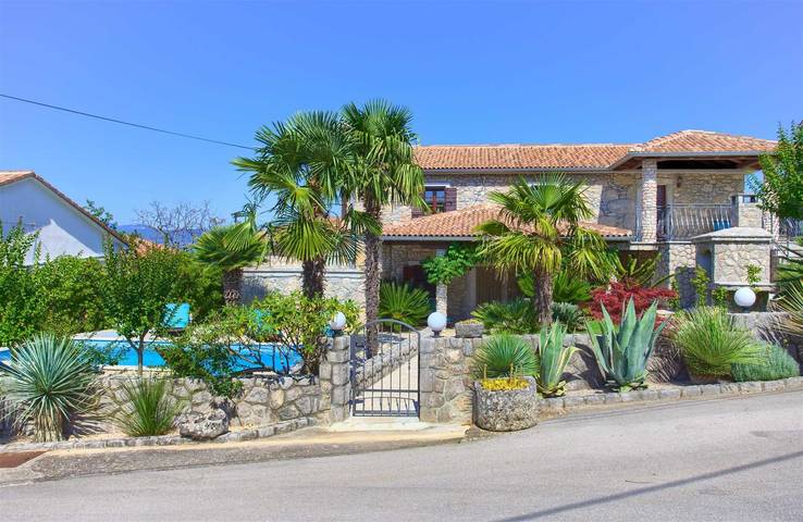 Ferienwohnung für 8 Personen, mit Meerblick und Pool sowie Balkon auf Krk - 4