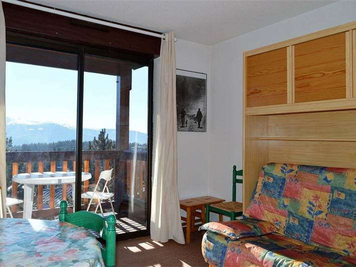 Ganzes Studio, Schönes Studio-Kabine für 4, Balkon, Parkplatz, Bolquère-Pyrénées 2000 in Thuir, Mittelmeerküste (Frankreich)
