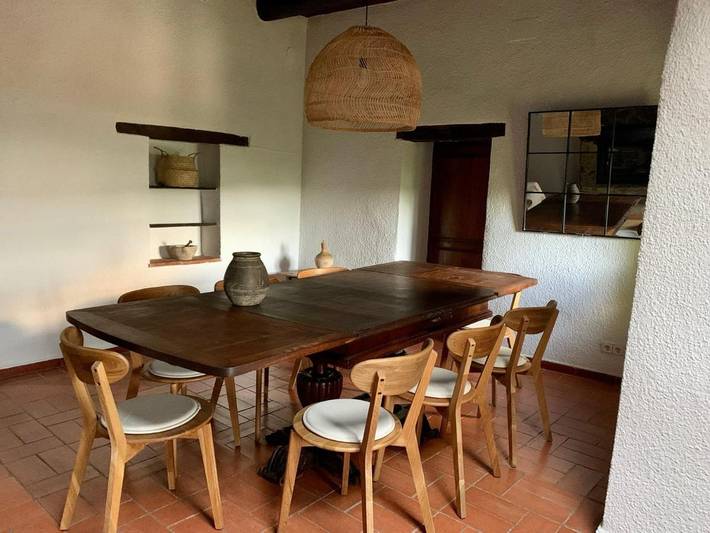 Casa rural para 18 personas, con piscina y vistas además de sauna y jardín en Capmany - 2