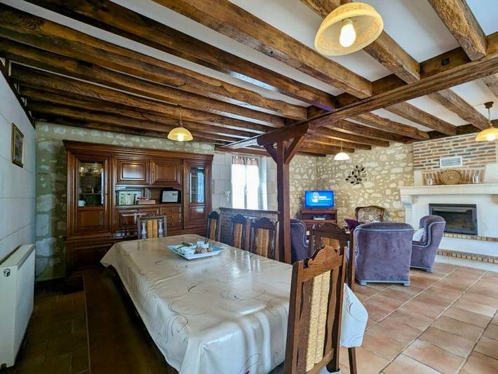 Gîte pour 12 personnes, avec jardin à Vicq-sur-Nahon - 2