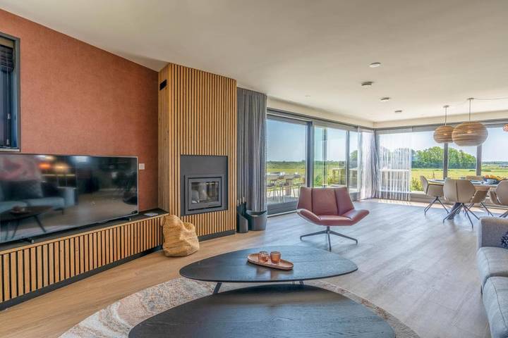 Ferienhaus für 8 Personen, mit Whirlpool und Terrasse sowie Garten und Sauna in De Waal - 4