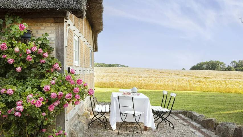 Ferienhaus für 4 Personen, mit Garten und Sauna sowie Terrasse in Pommerby - 4