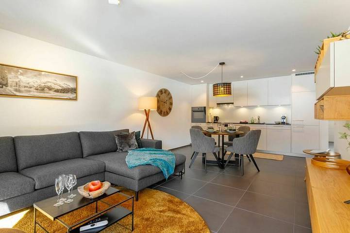 Ferienwohnung für 4 Personen, mit Garten in Kandersteg