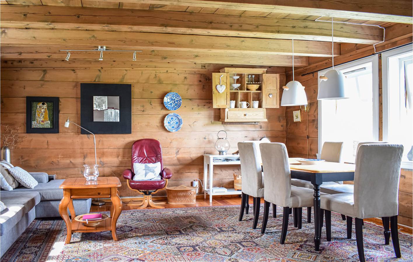 Ferienhaus für 8 Personen mit Terrasse in Kvam herad