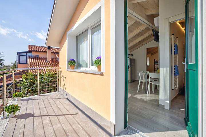 Ferienwohnung für 4 Personen, mit Garten und Balkon an der Ligurische Küste - 4