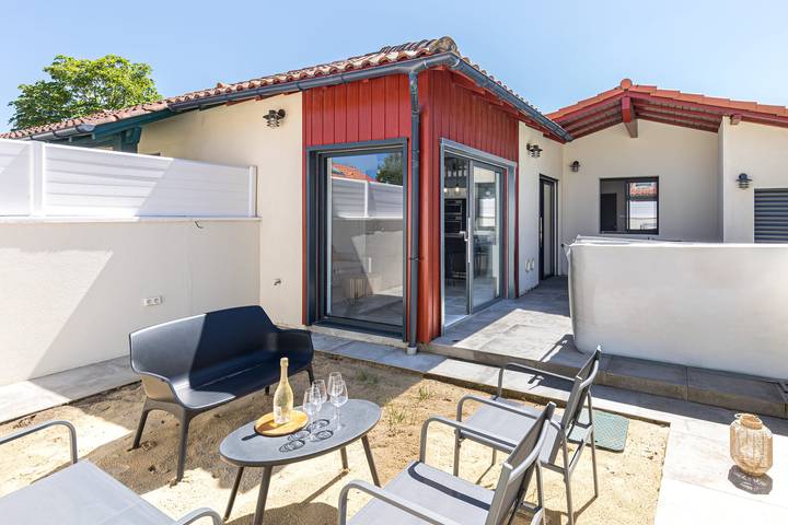 Location de vacances pour 4 personnes, avec terrasse et jacuzzi, adapté aux familles dans Moliets-Plage - 4