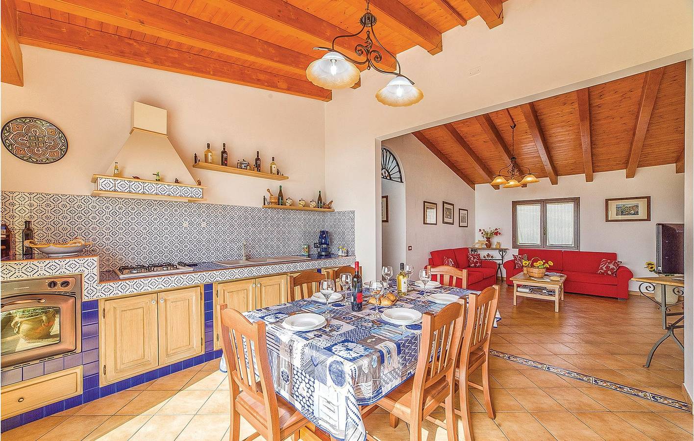 Moderno appartamento di 120 mq: AC, piscina, terrazza e altro in Sambuca di Sicilia, Provincia di Agrigento