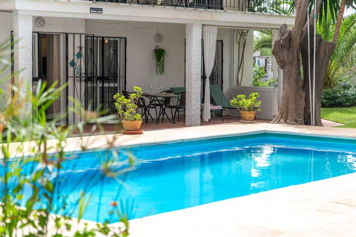 Ferienwohnung für 4 Personen, mit Garten in Marbella