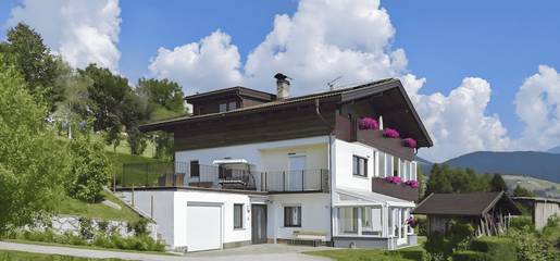 Ferienwohnung für 5 Personen, mit Balkon und Garten in Meransen