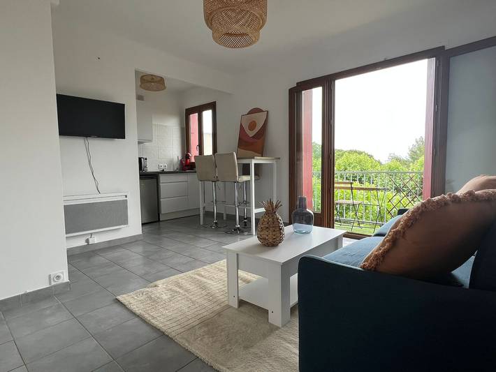 Studio pour 2 personnes, avec Balcon