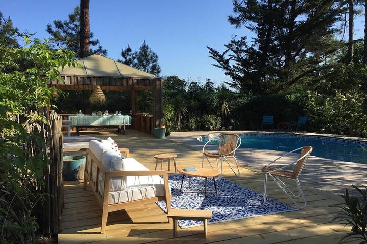 Villa für 8 Personen, mit Garten in Cap Ferret