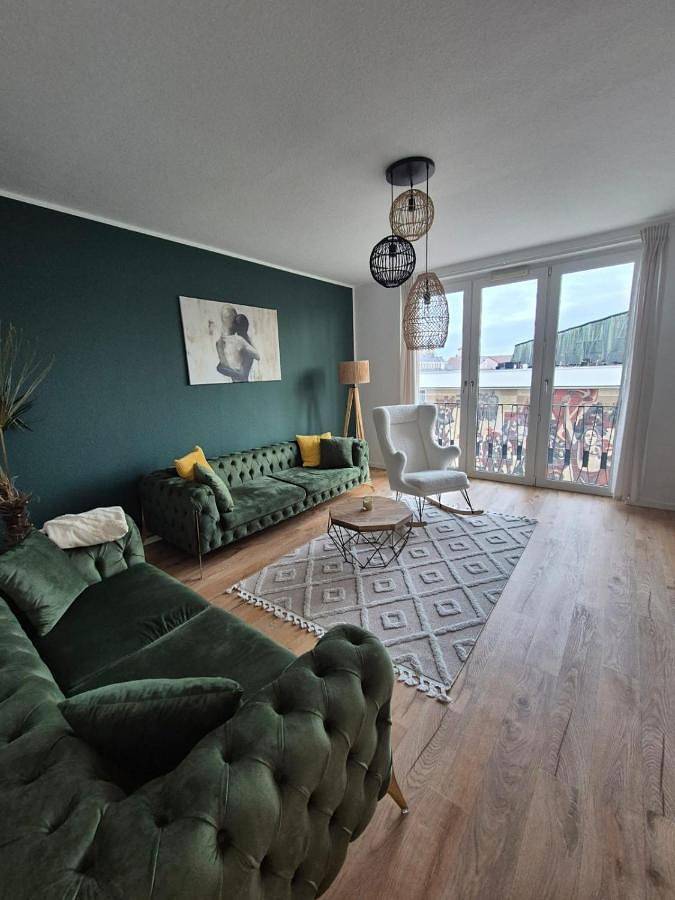 Ferienwohnung für 2 Personen, mit Ausblick in Residenzschloss