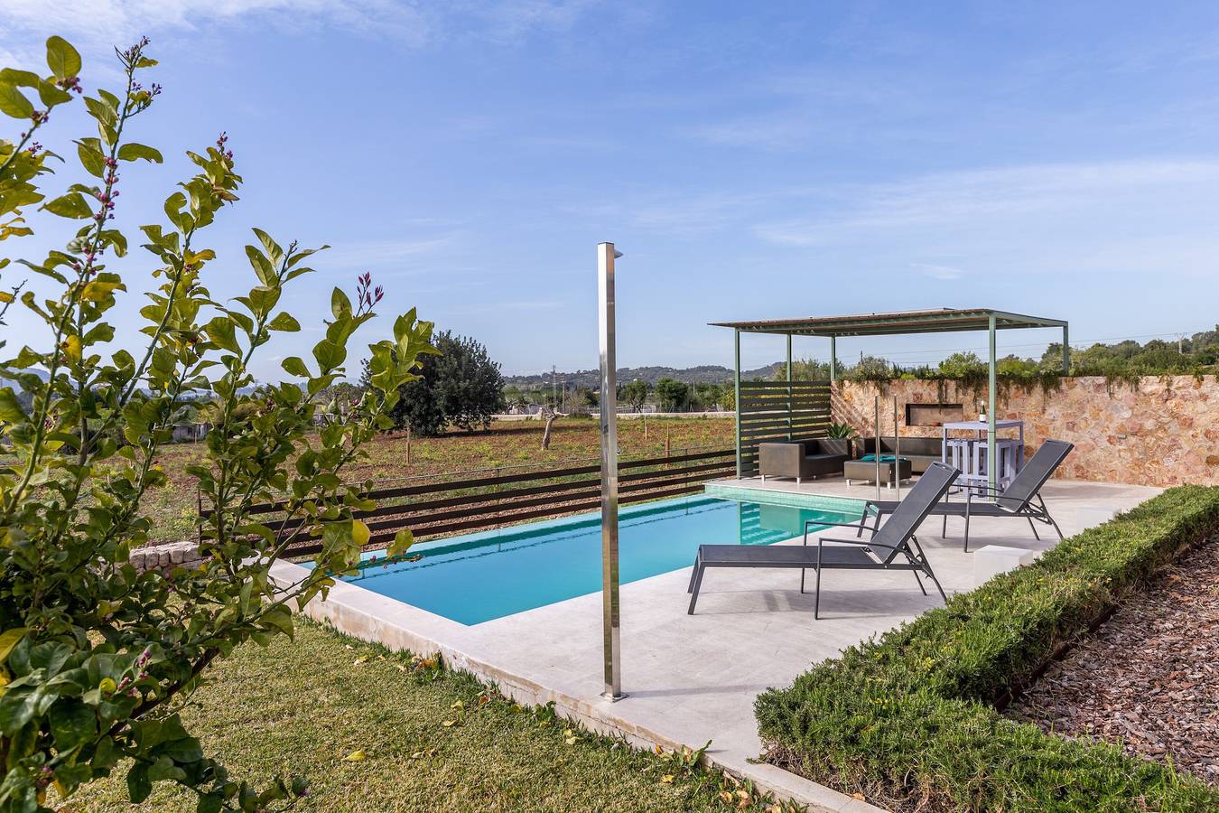 Ferienhaus "Sa Verdal" mit Pool, Wlan, Klimaanlage und Garten in Moscari, Selva