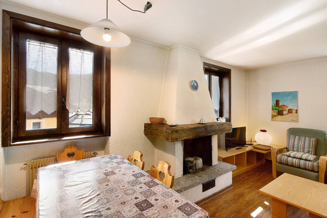 Appartamento intero, Appartamento 'Baite Costaccia Appartamento 4a' con vista sulle montagne, balcone e Wi-Fi in Livigno (Borgo), Livigno