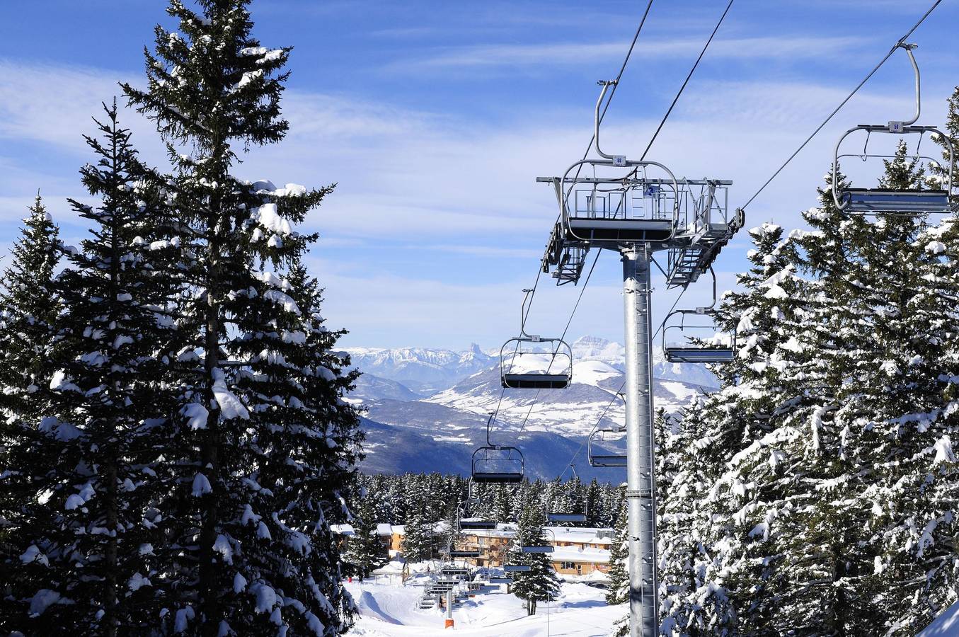 Estudio entero, Résidence les Villages du Bachat - Estudio para 4 personas in Chamrousse, Parque Nacional de los Ecrins