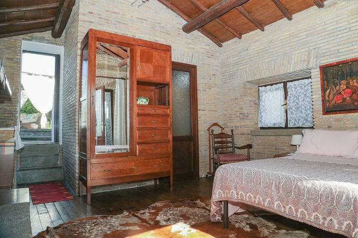 Cottage independent from the villa provided with kitchenette in Viterbo, Province de Viterbo