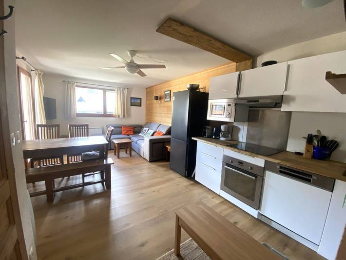 Gîte pour 8 personnes, avec balcon dans Station de Morillon - 4