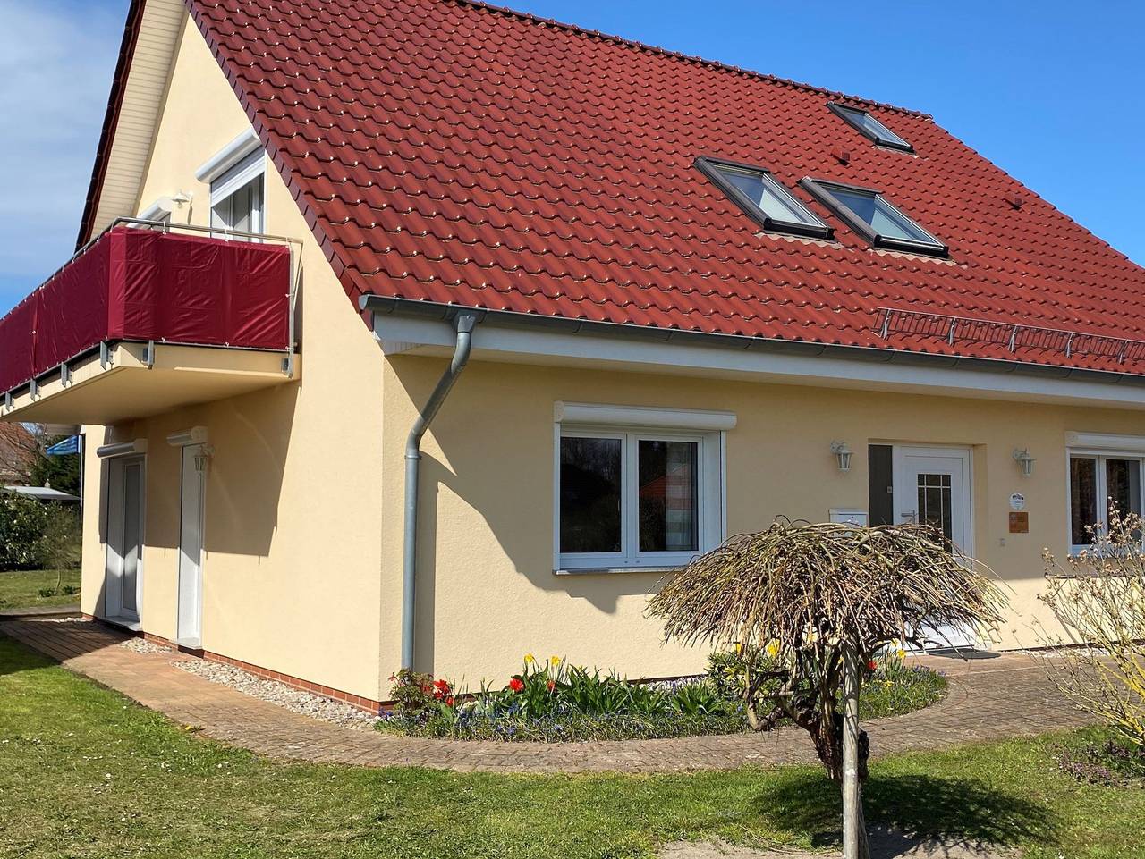 Ganze Ferienwohnung, Ferienwohnungen Runschke - Ferienwohnung 1C Erdgeschoss in Langendorf (Lüssow), Lüssow
