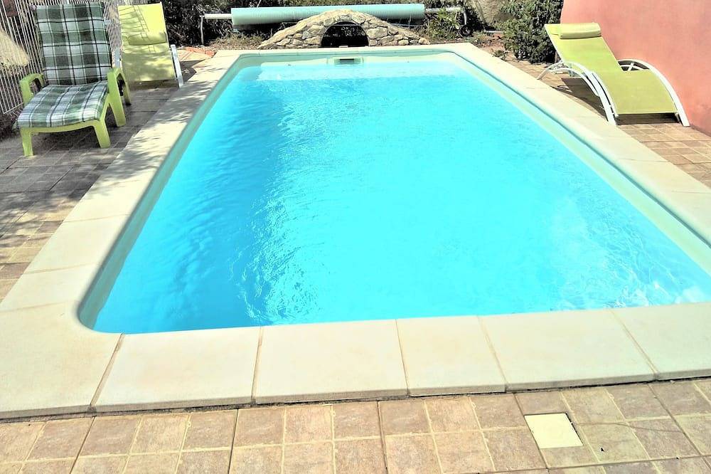 Villa 2-5 Pers. Sommières - 3 Sterne - Clévacances 3clés - Privatpool in Saint-Clément, Mittelmeerküste (Frankreich)