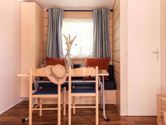 Camping L'Orée de l'Océan - Mobilheim 4 personen - Cottage Confort 2 Zimmer in Landevieille, Loire-Tal