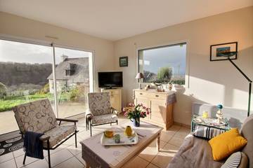 Gîte pour 4 personnes, avec terrasse et jardin à Trévou-Tréguignec