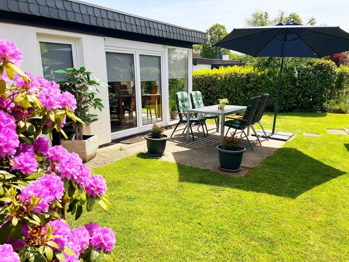 Ferienhaus für 4 Personen, mit Garten, mit Haustier