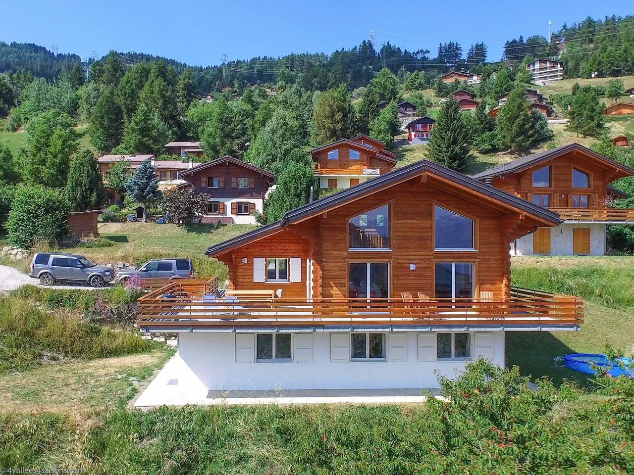 Chalet le Fauconnier in La Tzoumaz, Riddes