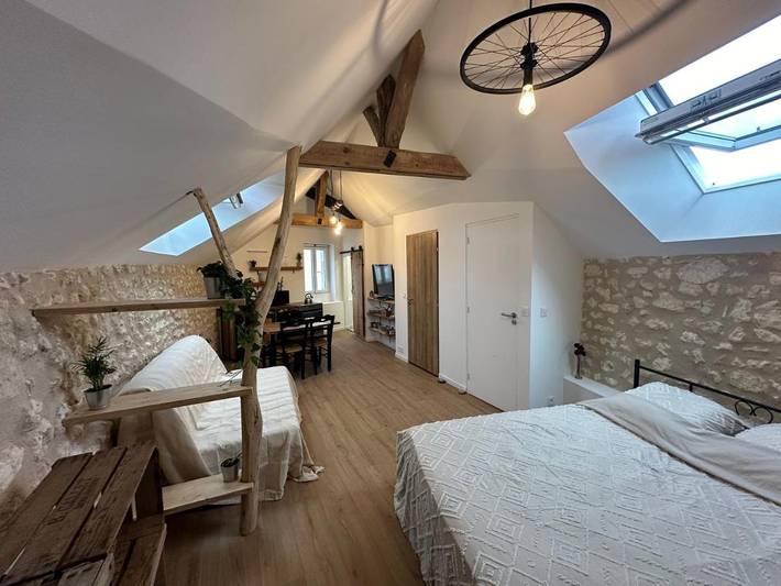 Appartement de vacances pour 4 personnes, avec terrasse et jardin