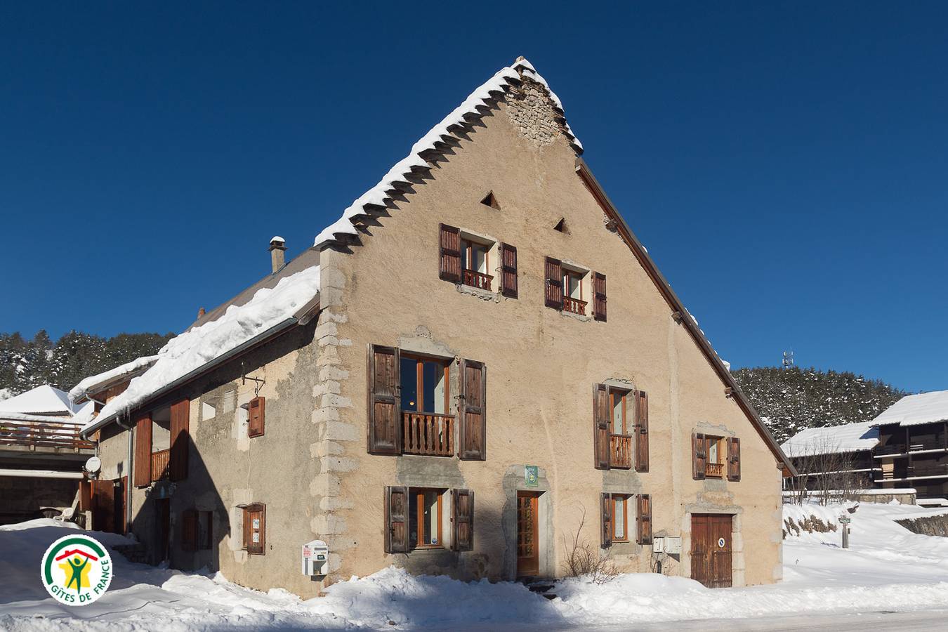 Gîte voor 4 personen met tuin in Gresse-en-Vercors, Parc naturel régional du Vercors