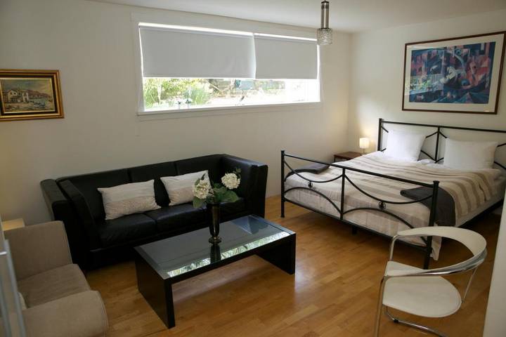 Bnb für 4 Personen, mit Terrasse und Garten sowie Ausblick in Reykjavik