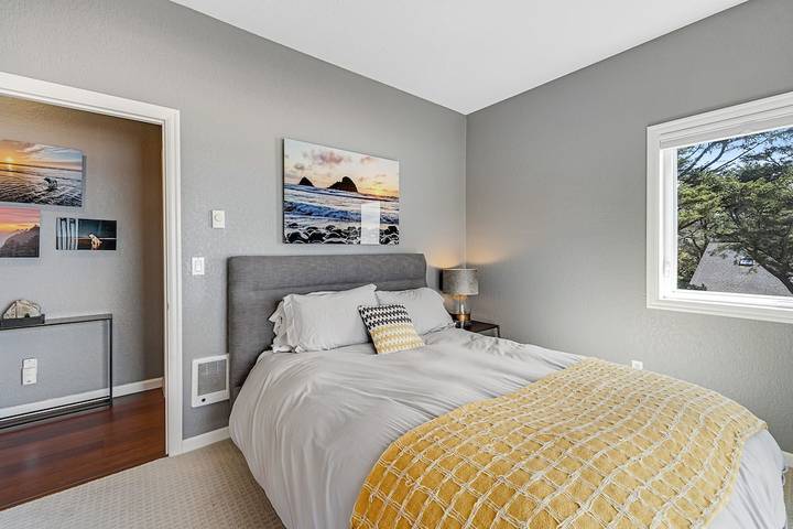 Vacation rental for 6 people, with balcony in Oceanside (Oregon)