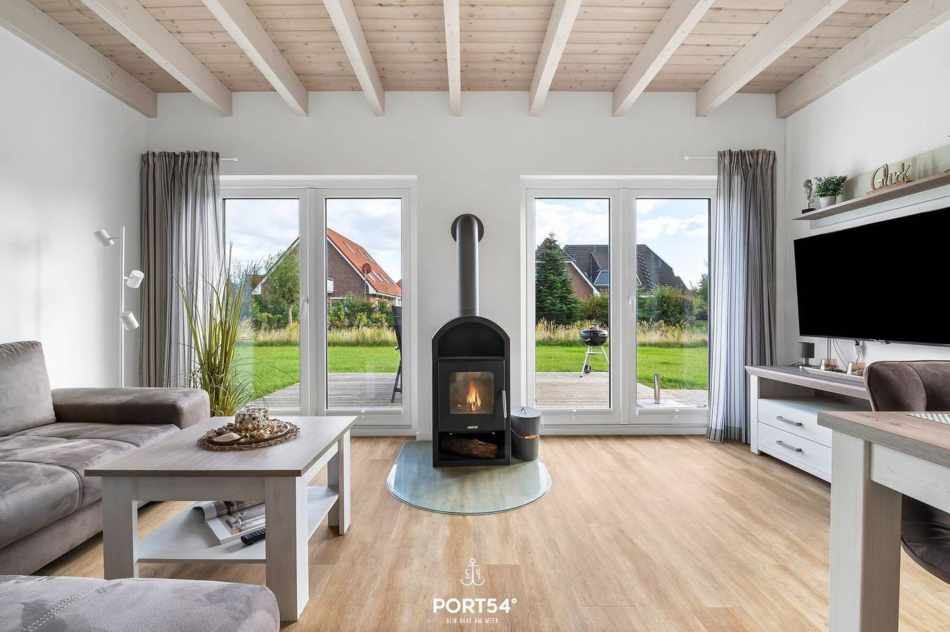 Nordseebrise Büsum - Terrasse, Kamin, Infrarotkabine, Strand- und Nordseenah in Büsum, Nordseeküste