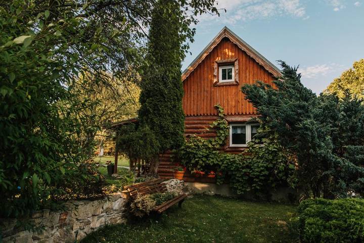 Domek letniskowy dla 6 osób, z ogród i widok oraz basen na Dolny Śląsk