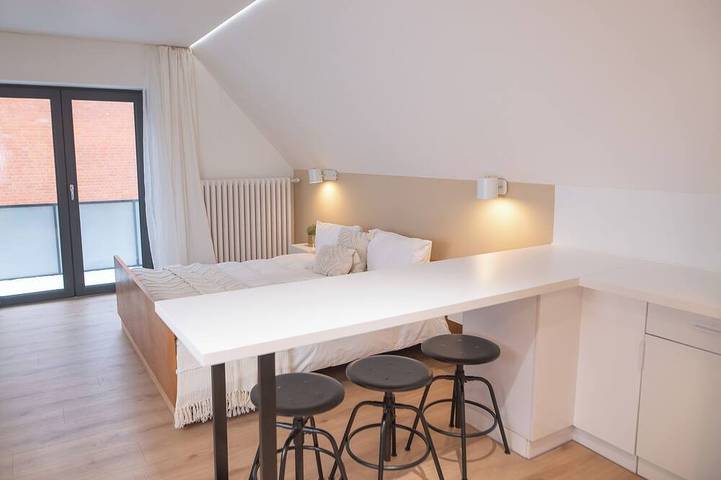 Ferienwohnung für 4 Personen, mit Balkon und Garten in Eppendorf Hamburg