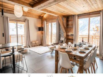 Chalet pour 12 personnes, avec balcon et sauna à Bonneval-sur-Arc