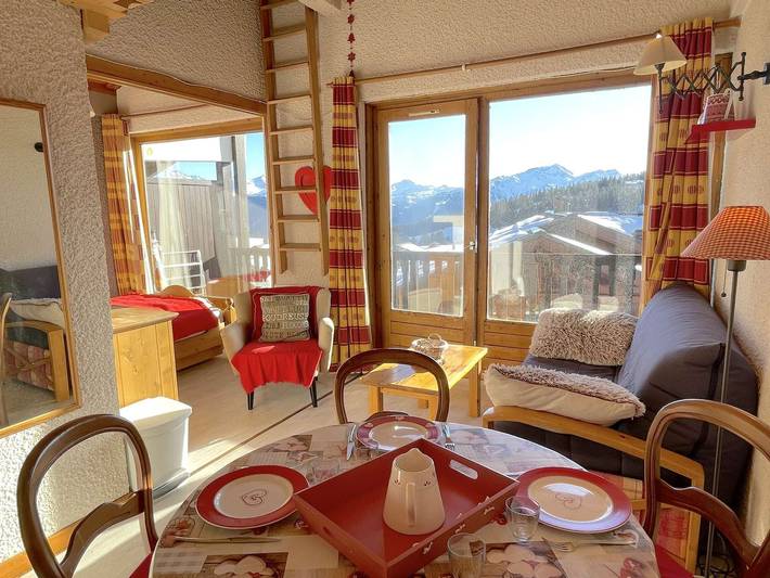Appartement de vacances pour 4 personnes, avec Balcon à Les Saisies