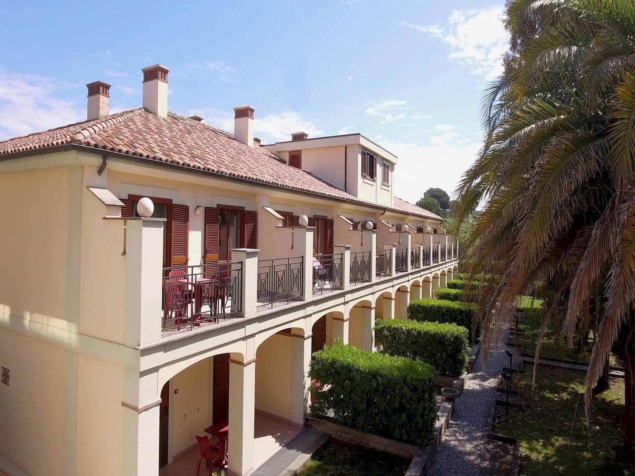 Base romana vicino al campo da golf Marco Simone in Settecamini, Roma