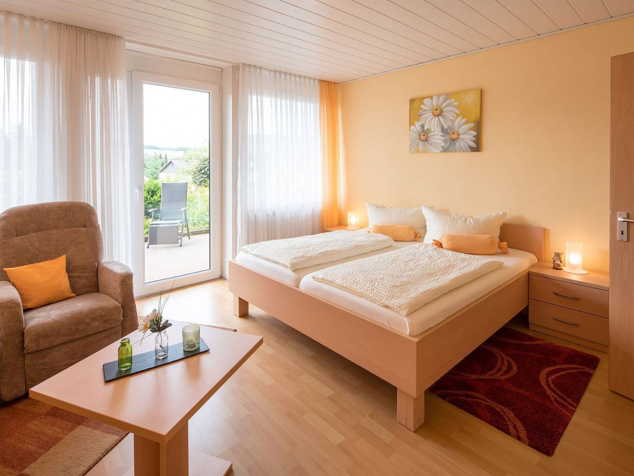 Ganze Ferienwohnung, Gästehaus Nöchel - Ferienwohnung Margerite in Reinhardshausen, Bad Wildungen
