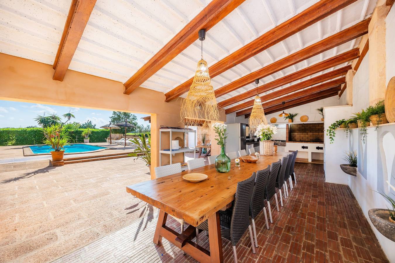 Maison de campagne 'Emilia' avec piscine privée, Wi-Fi et climatisation in Campos, Majorque du Sud