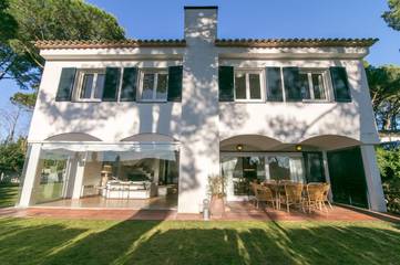 Villa pour 10 personnes, avec terrasse ainsi que jardin et piscine, animaux acceptés dans Calella de Palafrugell