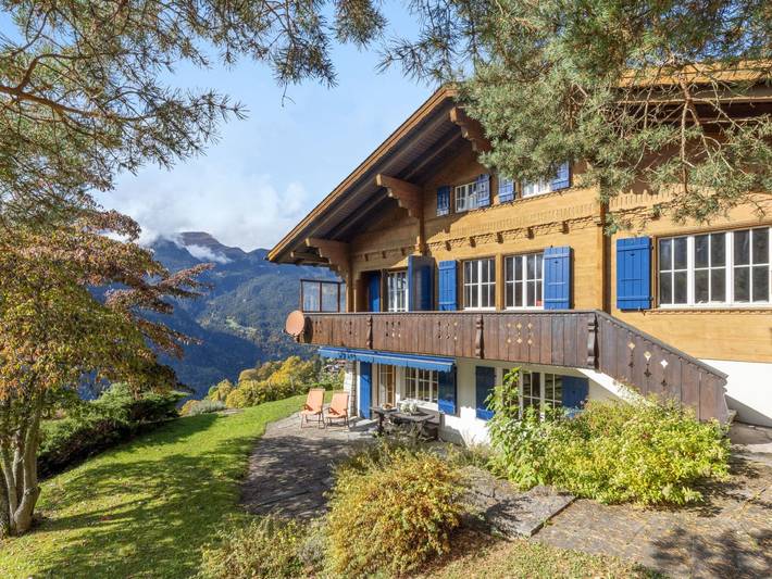 Vakantiehuis voor 10 personen, with Balkon and Terras as well as Tuin in Wengen