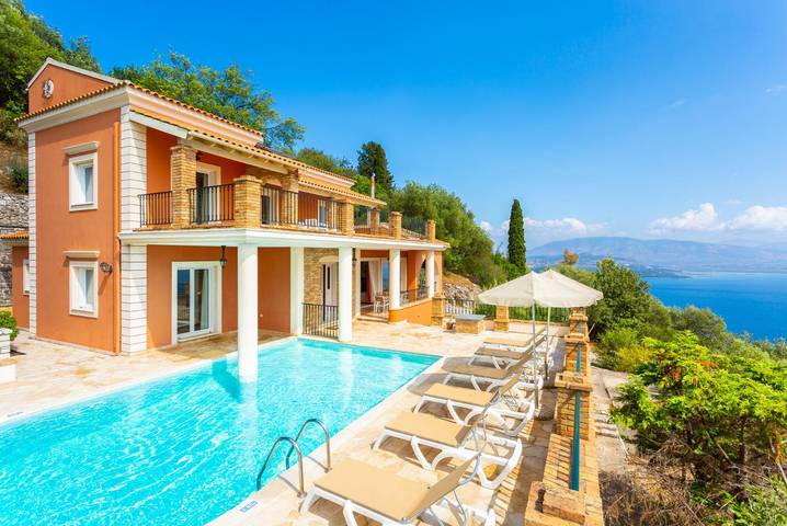Villa για 6 άτομα, με Θέα στον ωκεανό και Ταράτσα καθώς και Κήπο στο Καλάμι