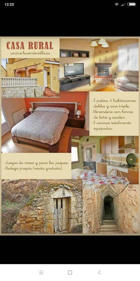 Casa rural para 11 personas, con Balcón y Jacuzzi además de Terraza y Jardín en La Horra - 2