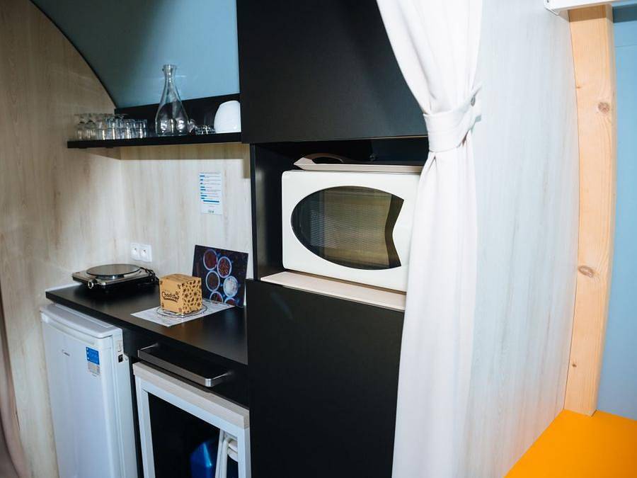 Camping La Trévillière - Stacaravan 4 personen - C- 2-slaapkamer Coco Lodge tent (16m²) in Bretignolles-sur-Mer, Loiredal