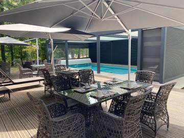 Hôtel pour 2 personnes, avec terrasse et vue, animaux acceptés à Amnéville