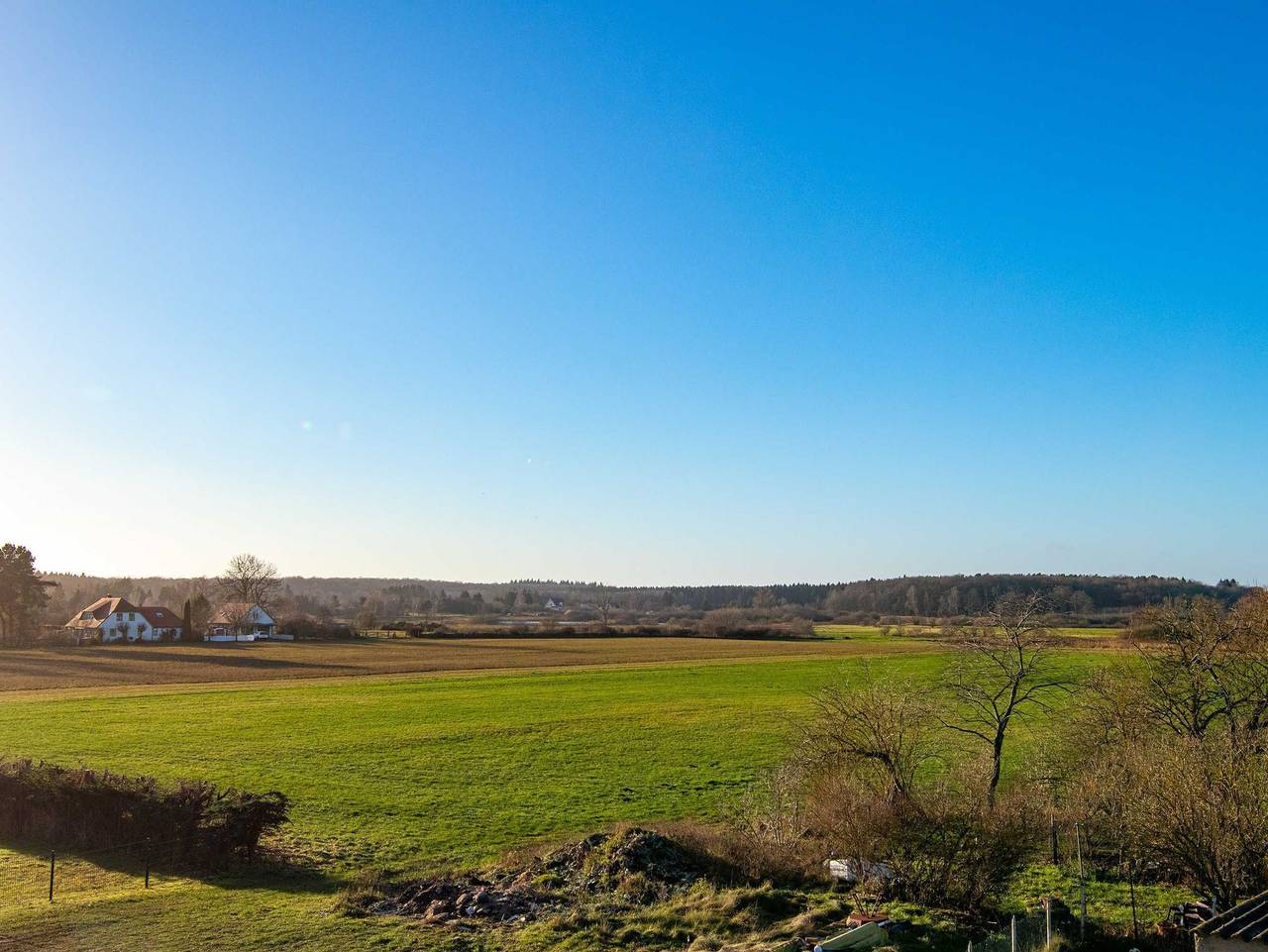 Ganze Ferienwohnung, Landhaus Wiesenblick - Panoramablick 1 in Zarrendorf, Stralsund Umland