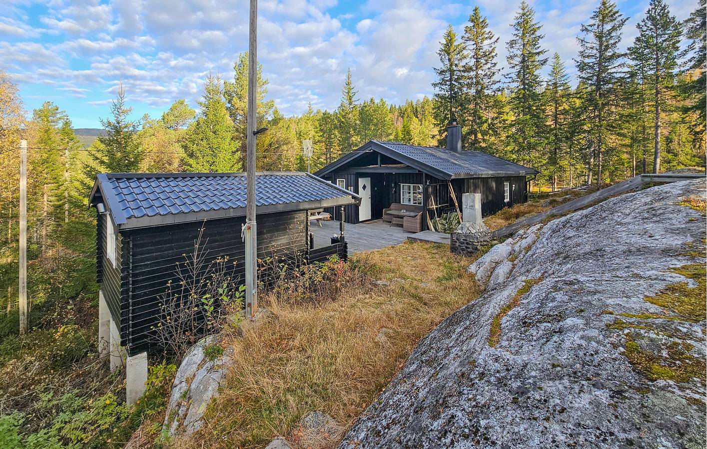 Casa de vacaciones para 9 personas con terraza in Sigdal