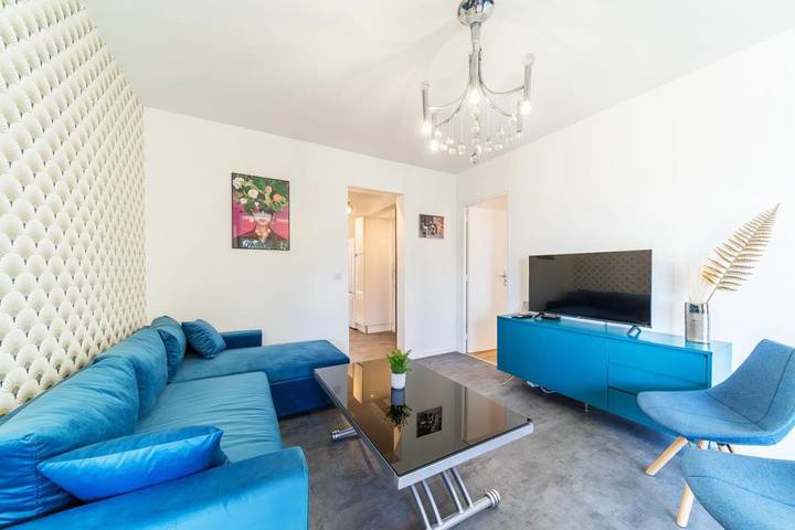 Appartement de vacances pour 8 personnes, avec balcon