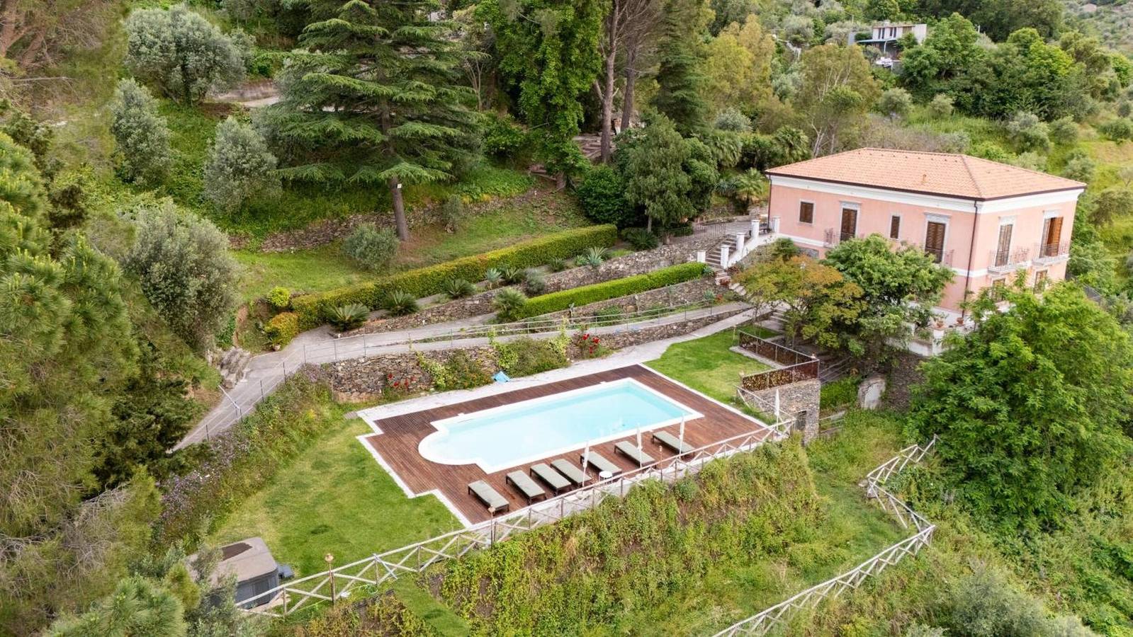 Villa 'Tecla' with Sea View in Capri Leone, Messina Province
